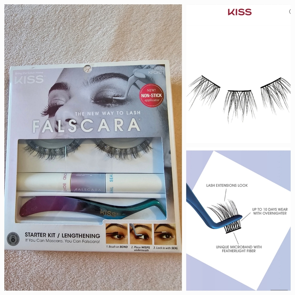 FALSCARA Starter Kit comes with everything you need for a DIY lash extensions